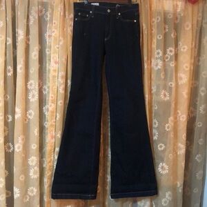 Dark wash GAP flared jeans